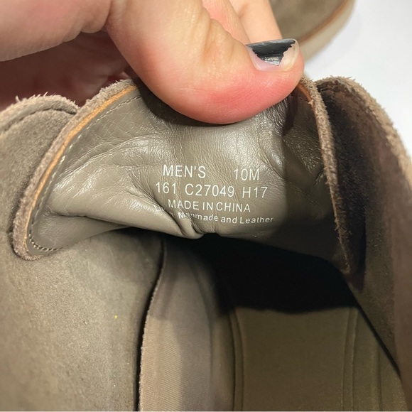 Cole Haan zerogrand‎ suede chukka boots taupe men’s size 10 business casual main image 6
